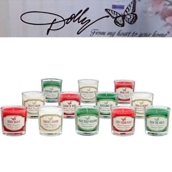 Dolly Parton Holly Dolly 12 Days Of Christmas Candle Advent Calendar - Picture 1 of 7